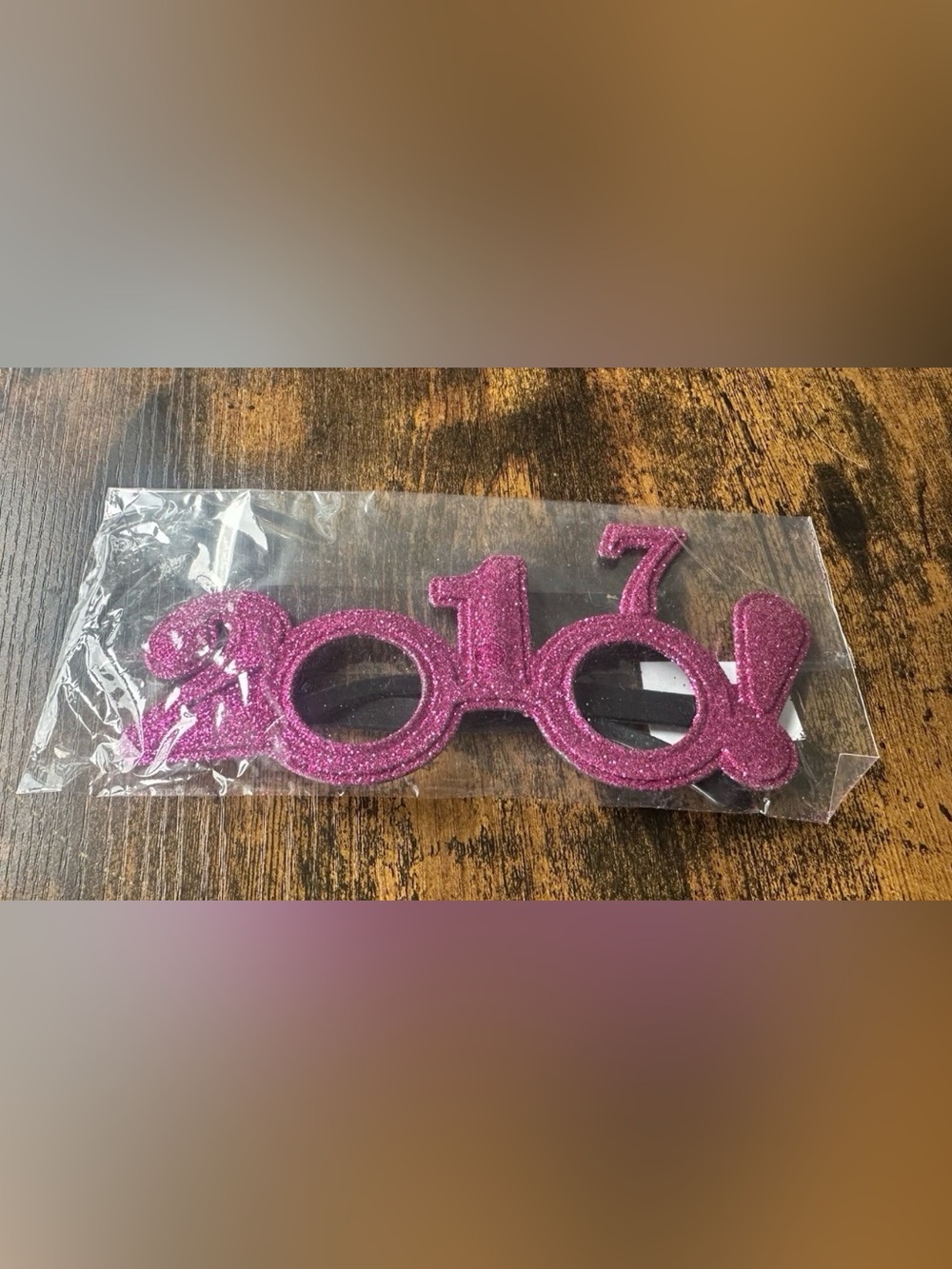 2017 New Year Glasses- Pink